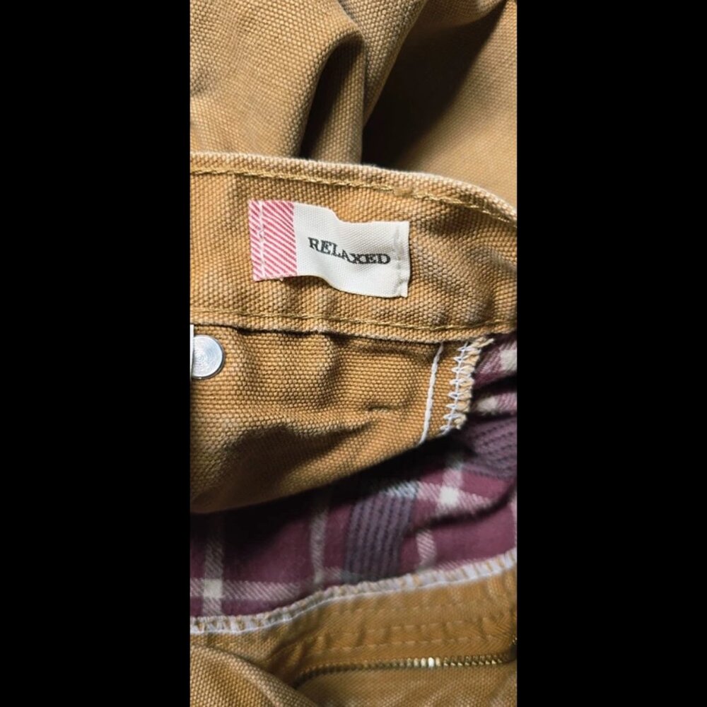 Dickies Carpenter Pants Mens 38x32 Brown W416FID Relaxed Straight Fit Workwear‎ - Picture 12 of 16